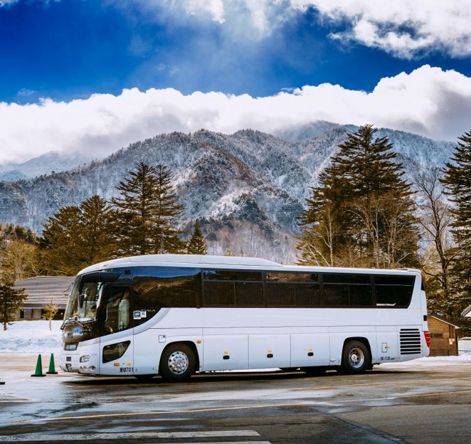 Transportation-bus-mountains