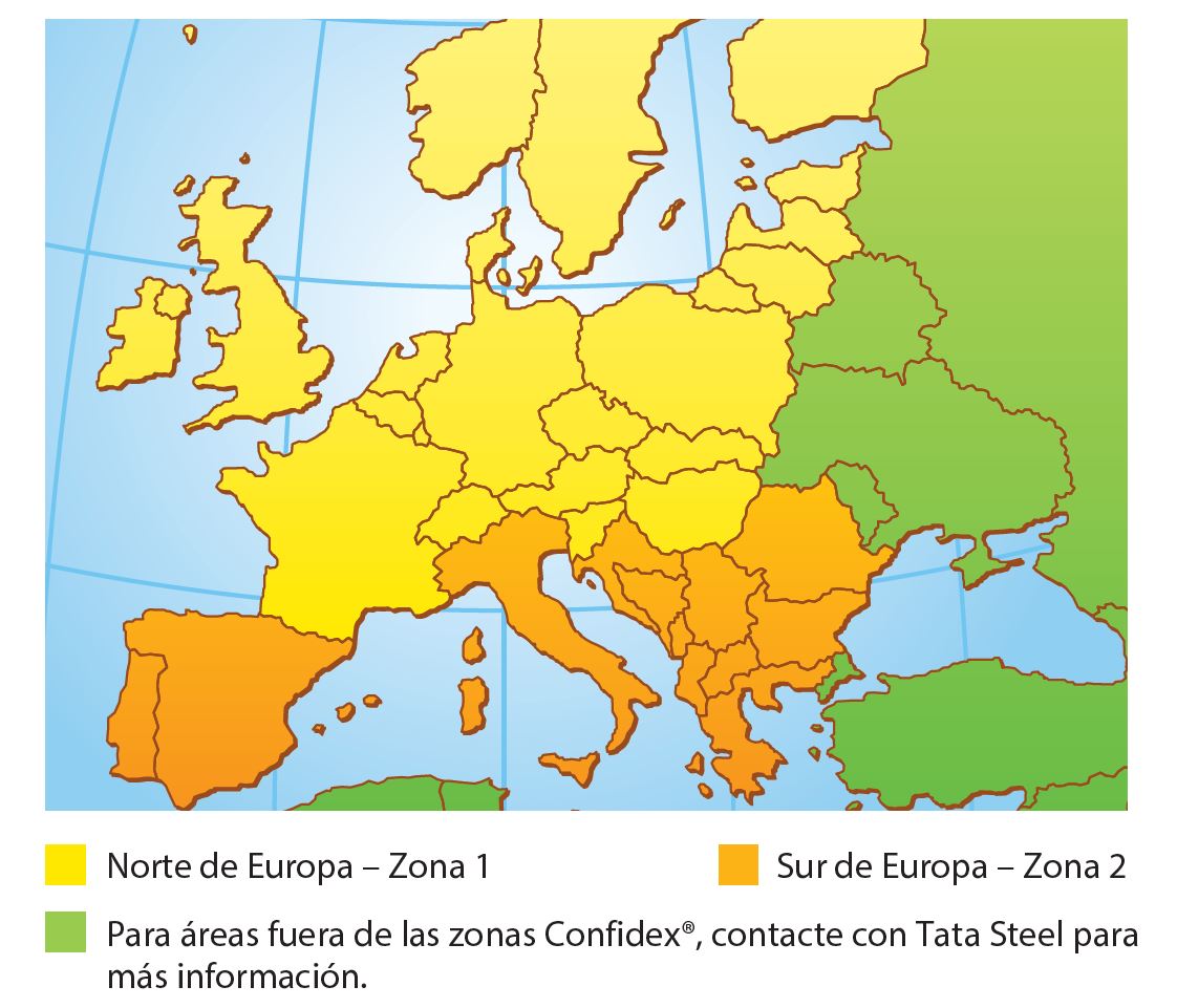 Confidex Map ES