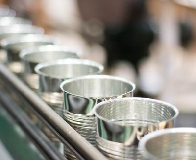 The steel food can stands out for its robustness, efficiency and economy