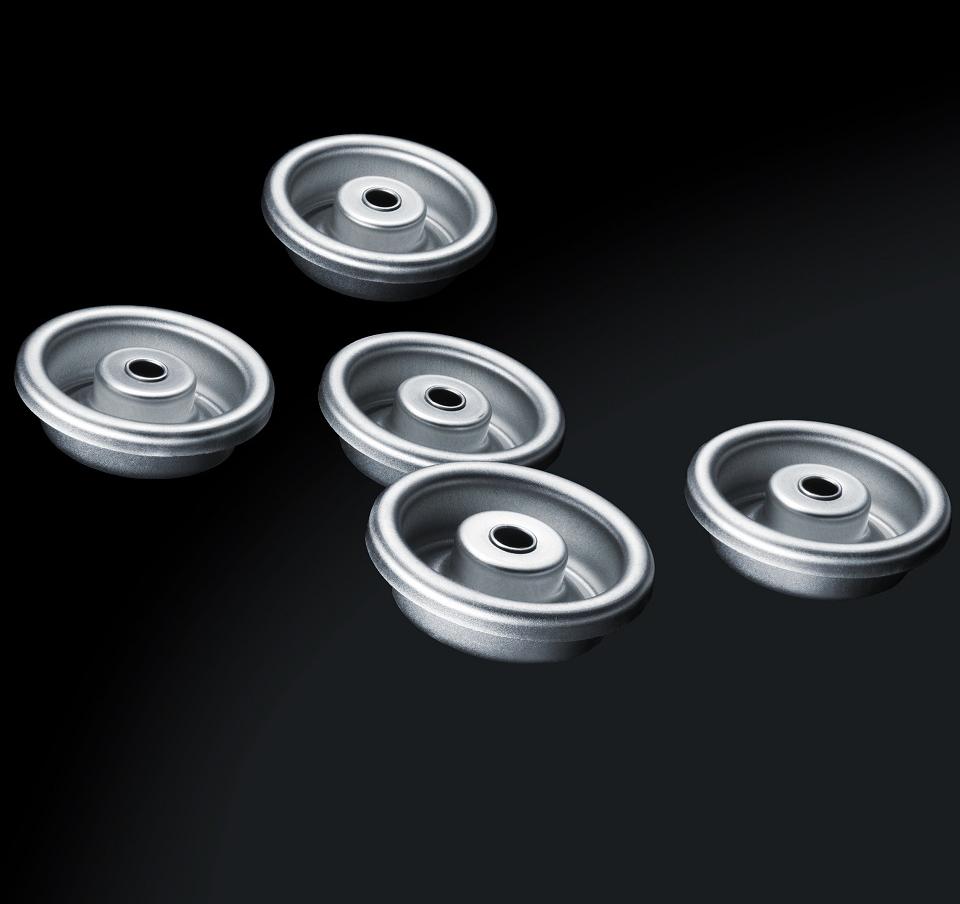 Tinplate for aerosol valve caps requires both high strength with improved formability