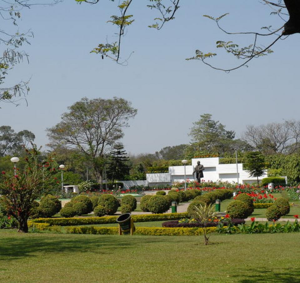 Founder's statue in Jubilee Park, Jamshedpur