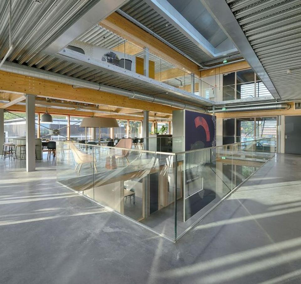 Airios in Veldhoven The Netherlands Tata Steel ComFlor, composite floor deck