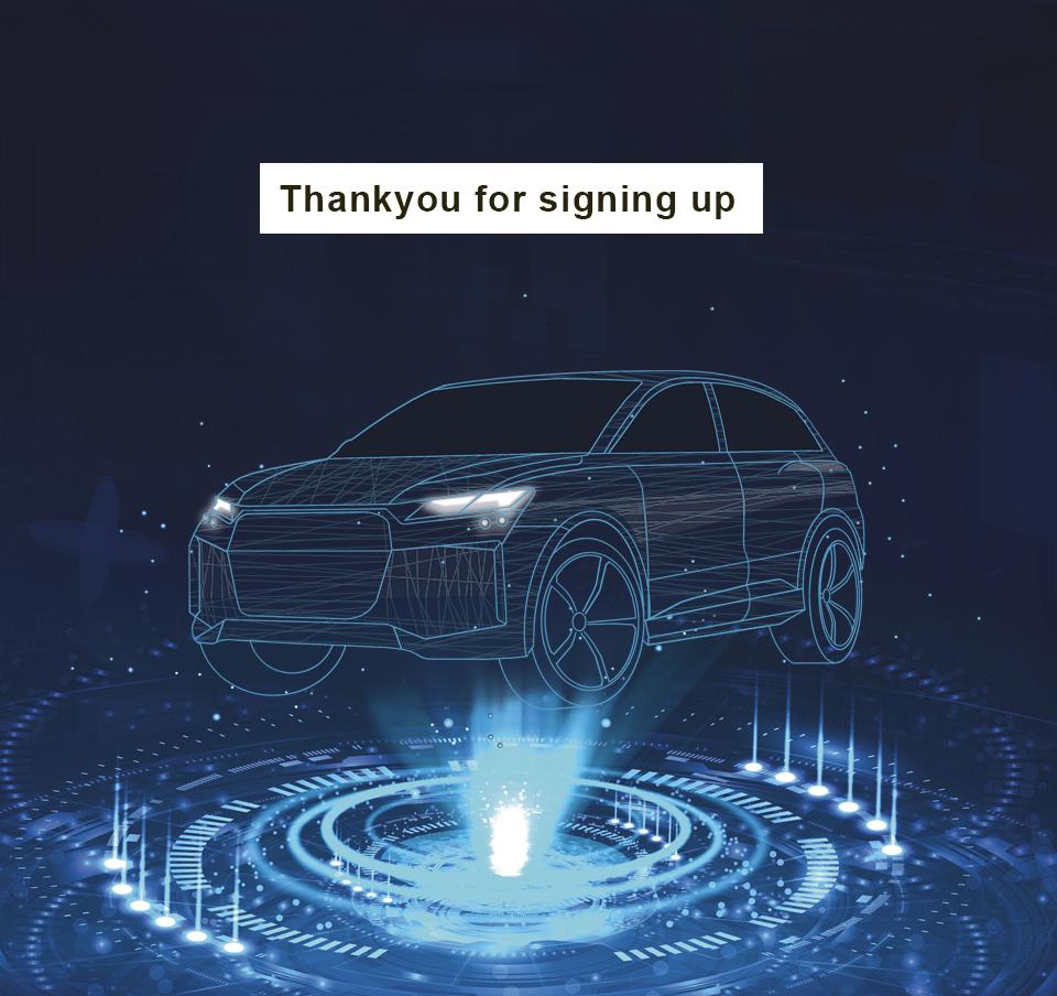Automotive thankyou