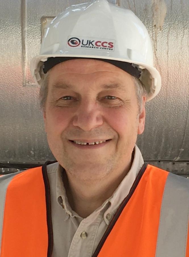 Professor Jon Gibbins, Centre Director of the UK Carbon Capture and Storage (CCS) Research Community Network Plus