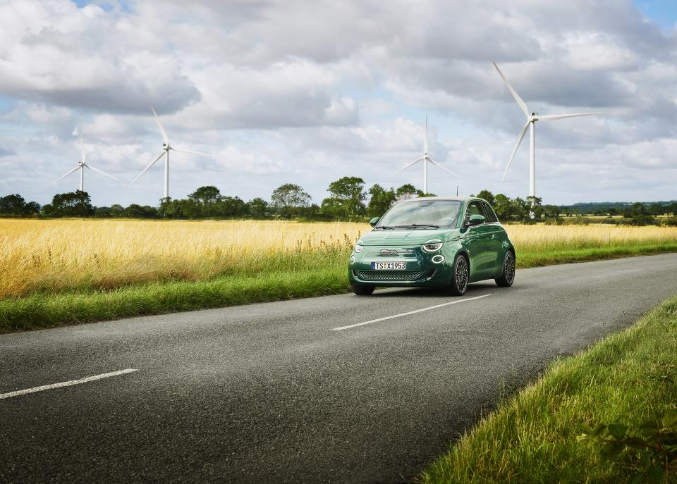 Sustainability Mini on road
