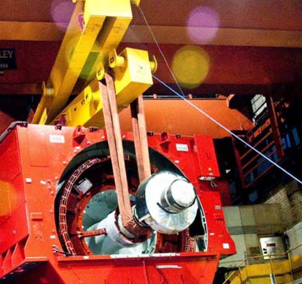 Hot Strip Mill reversing rougher motor installedsml